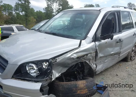 2005 Honda Pilot Ex-L z USA, uszkodzony, nr VIN 2HKYF18775H560701